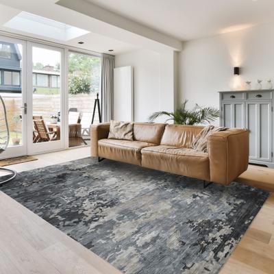 Gertmenian Crystal Print Soft Flat Pile Polyester Slip Resistant Washable Indoor Printed Area Rug Collection