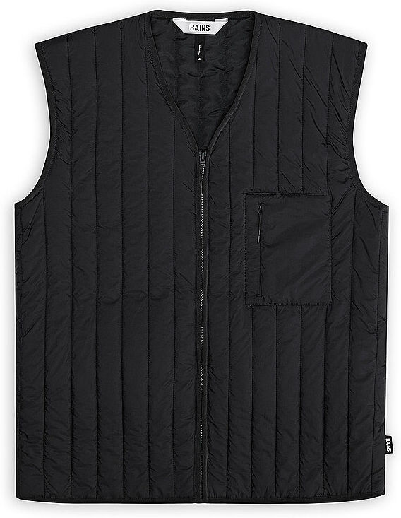 RAINS Steppgilet BANJA LINER schwarz   L L