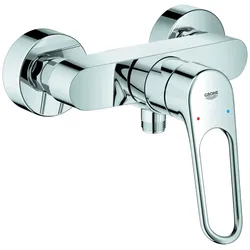 GROHE Brausearmatur Eurosmart 25242_3 Wandmontage offener Hebel chrom, 25242003 25242003