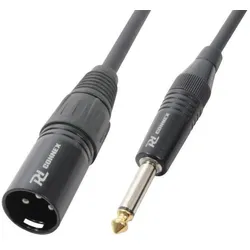 2x PD Connex XLR — 6.3mm Klinke (1.50 m, XLR Kabel), Audiokabel