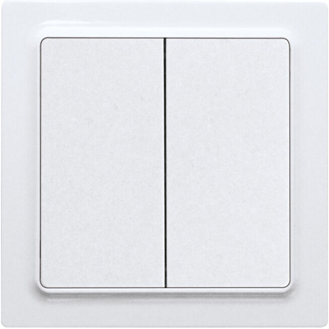 Eltako Bouton-poussoir radio blanc brillant F4T55E-wg (30055705)
