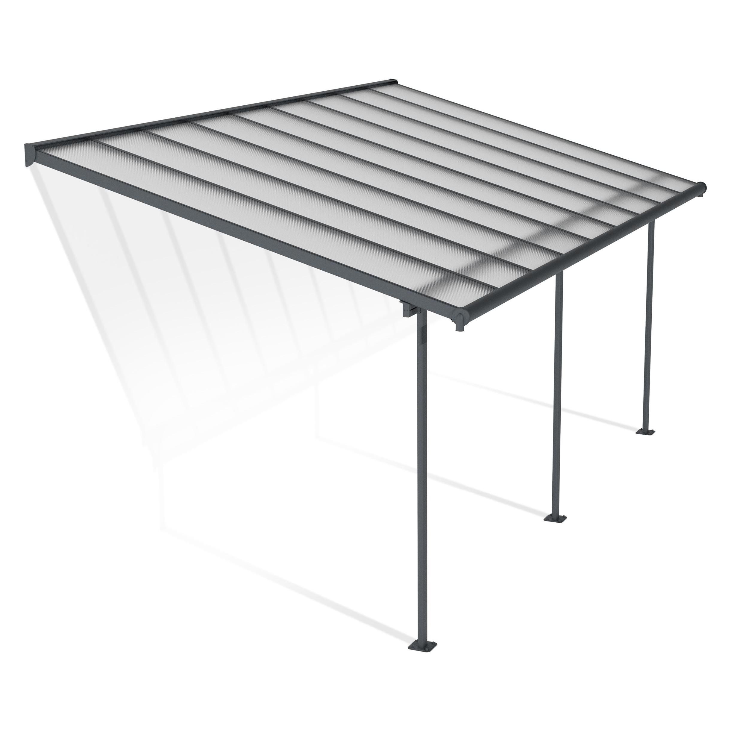Canopia Terrassenüberdachung Sierra 295x555cm Grau (47156690)