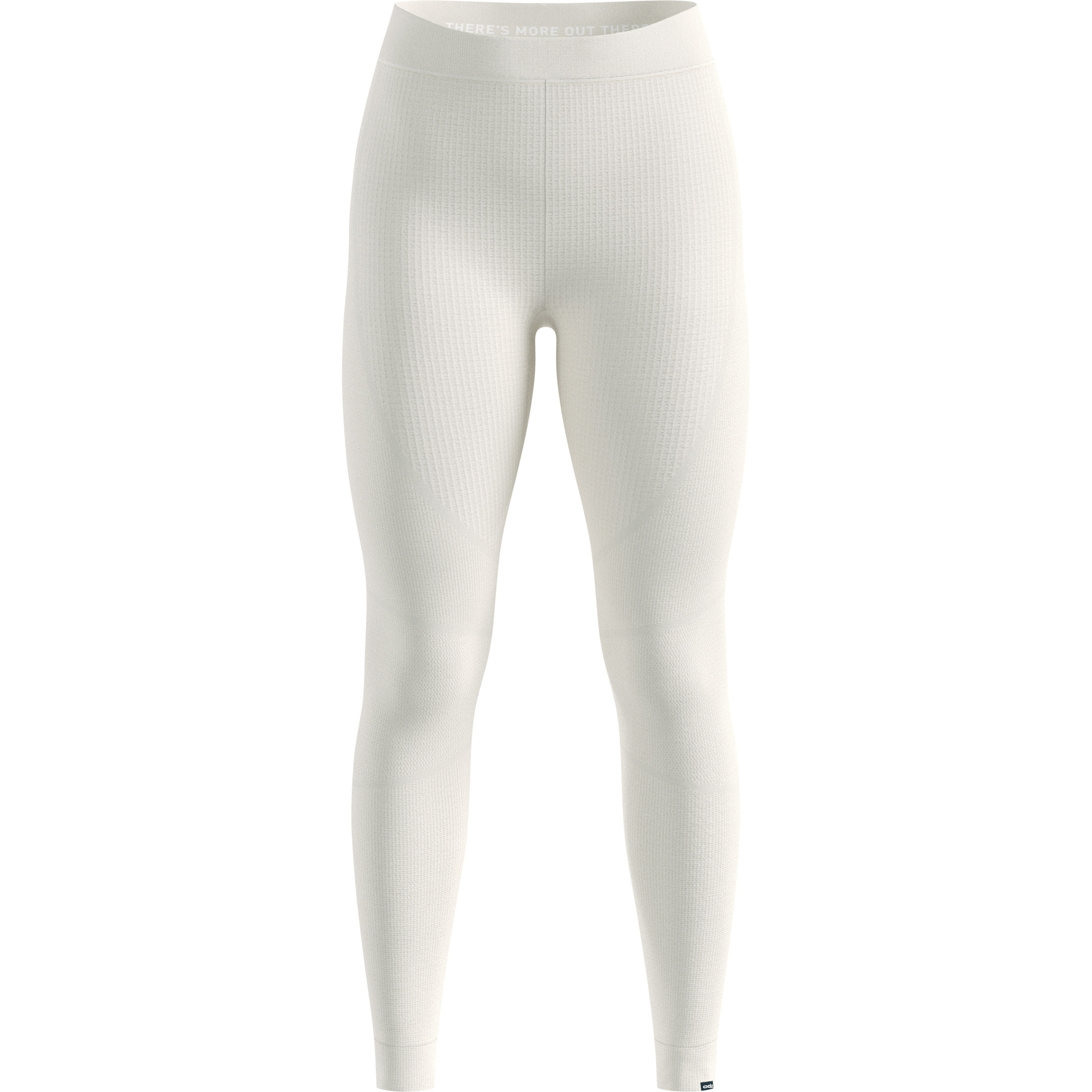 Odlo Seamless Performance Wool Hose Damen Lange Unterhose weiss Größe L Hautfreundlich Merinowolle