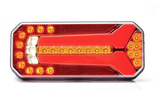 WAS Anhänger-Rückleuchte Offene Kabelenden Blinker, Bremslicht, Nebelschlussleuchte, Rückleuchte, Reflektor, Rückfahrscheinwerfer