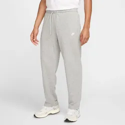 NIKE Club French Terry Open-Hem Jogginghose Herren 063 - dk grey heather/lt smoke grey/white XS
