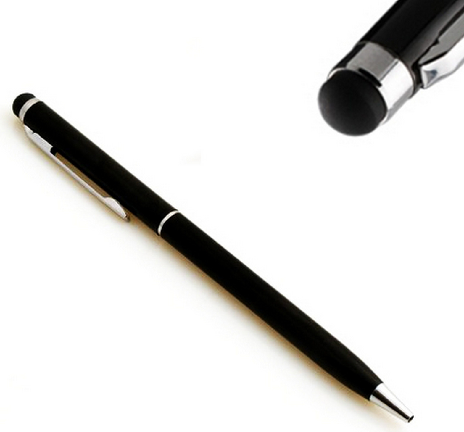 Lobwerk 100 stuks 2-in-1 touchscreenpen en balpen, stylus voor tablet, pc en smartphone