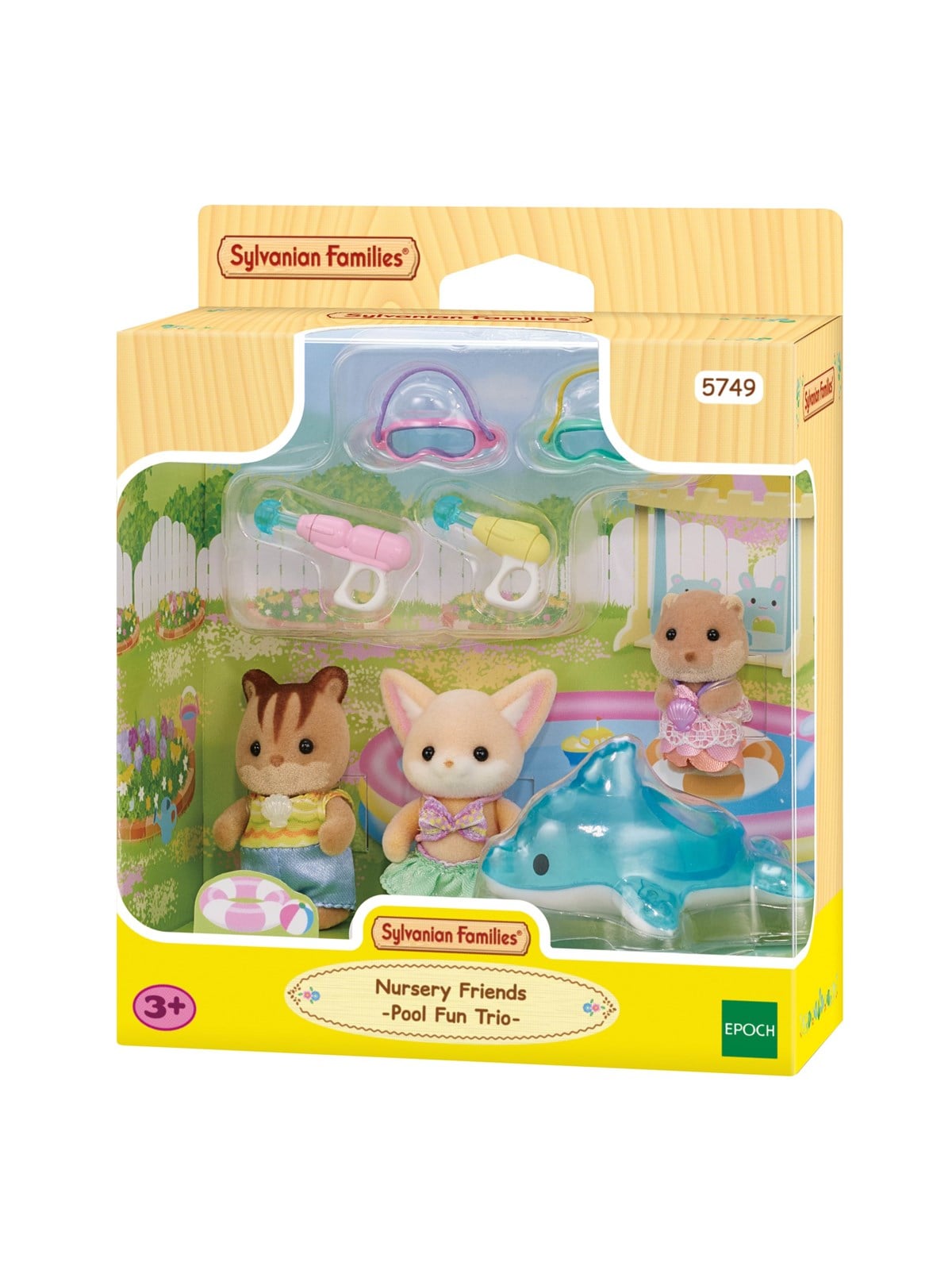 Sylvanian Families Nursery Friends -Pool Fun Trio