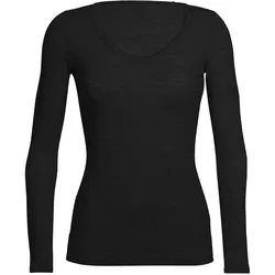 Icebreaker W Siren LS Sweetheart L Black