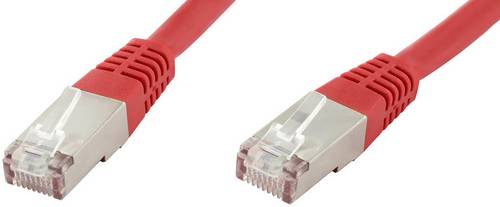 Econ connect F6TP1RT RJ45 Patchkabel CAT 6 S/FTP 1.00m Rot Paarschirm