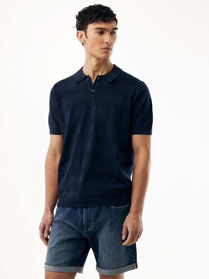 Mexx Poloshirt in Dunkelblau - L
