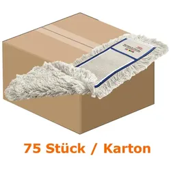 Sprintus Classic Mopp 40 cm mit Ihrem Firmenlogo 75 Stück/Karton Wischmöppe mit Ihrer Eigenmarke
