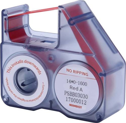 NIIMBOT Thermotransfer Carbon Ribbon Band (rot) für N1