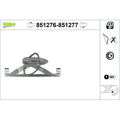 VALEO Fensterheber vorne links 851276 für Ford