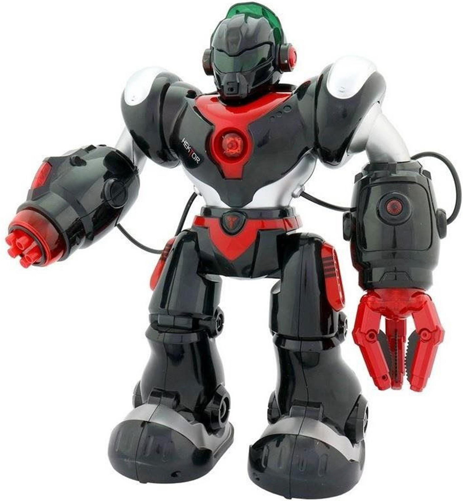 Robot Hektor met lege batterij