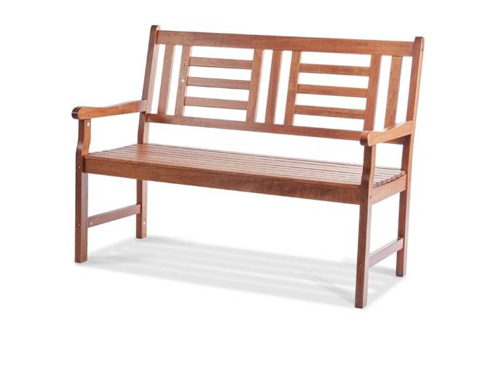 Banc de Jardin - DUOKU - YQ-128 - Bois - Capacité 318 kg - 3 Places