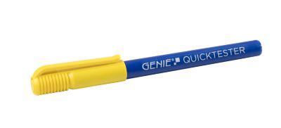 Geldscheinprüfer Stift Genie Quick Tester, prüft Euro/USD/GBP/CHF durch chemische Reaktion, 5 Stück