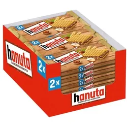 Hanuta 18er-Pack Haselnuss-Schnitten 792g braun