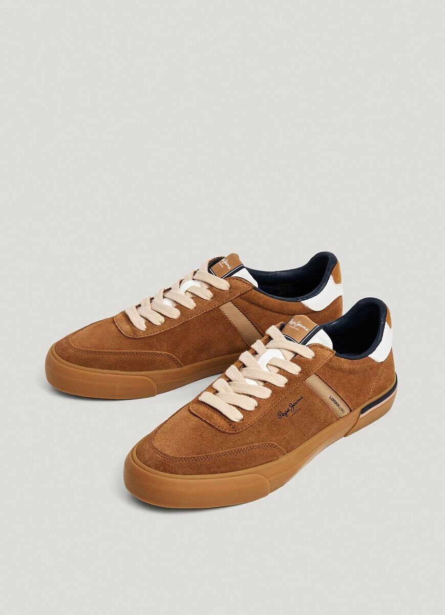 PEPE JEANS Baskets en cuir suédé KENTON SUEDE