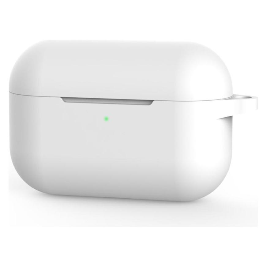 Cover-Discount Airpods Pro / 3 Silikon Schutzhülle weiss (Kopfhörer Hülle) (100300309B)