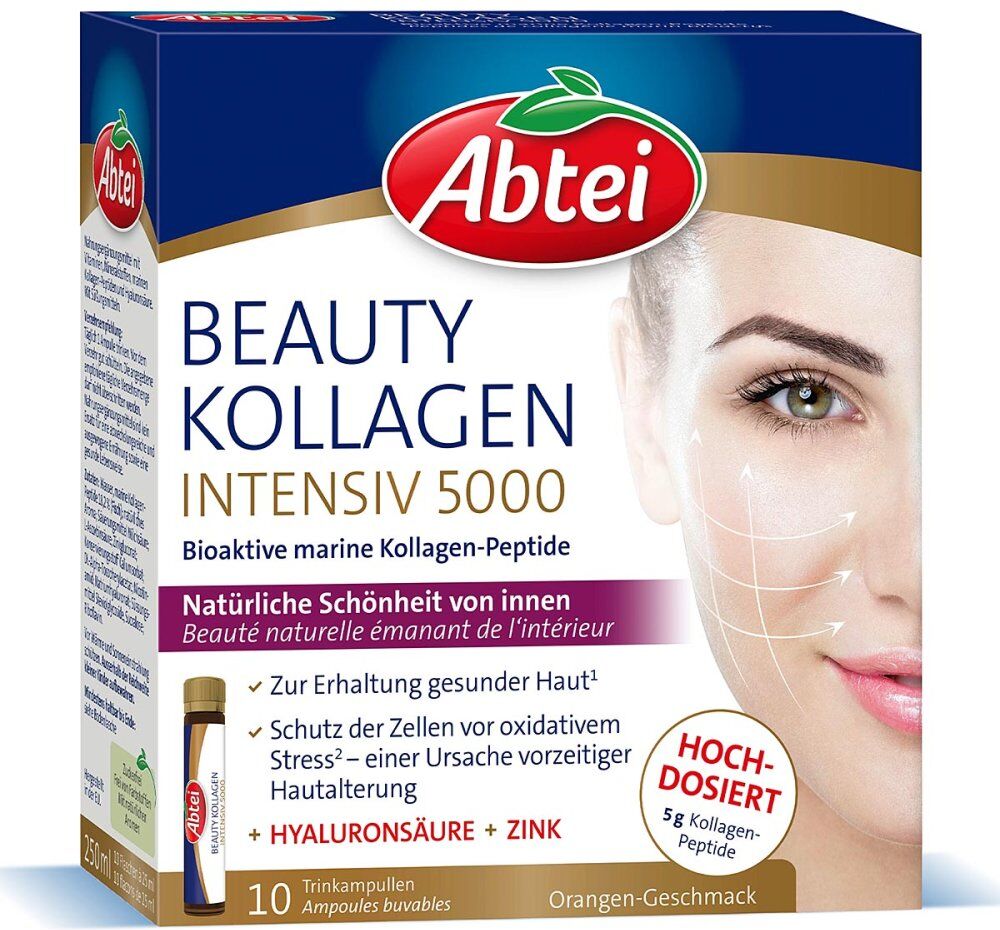 Abtei Beauty Kollagen Intensiv 5000 Trinkampullen 10X25ml