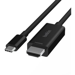 Belkin USB-Adapter AVC012BT2MBK, 2m, HDMI Stecker auf USB-C Stecker, USB 3.1