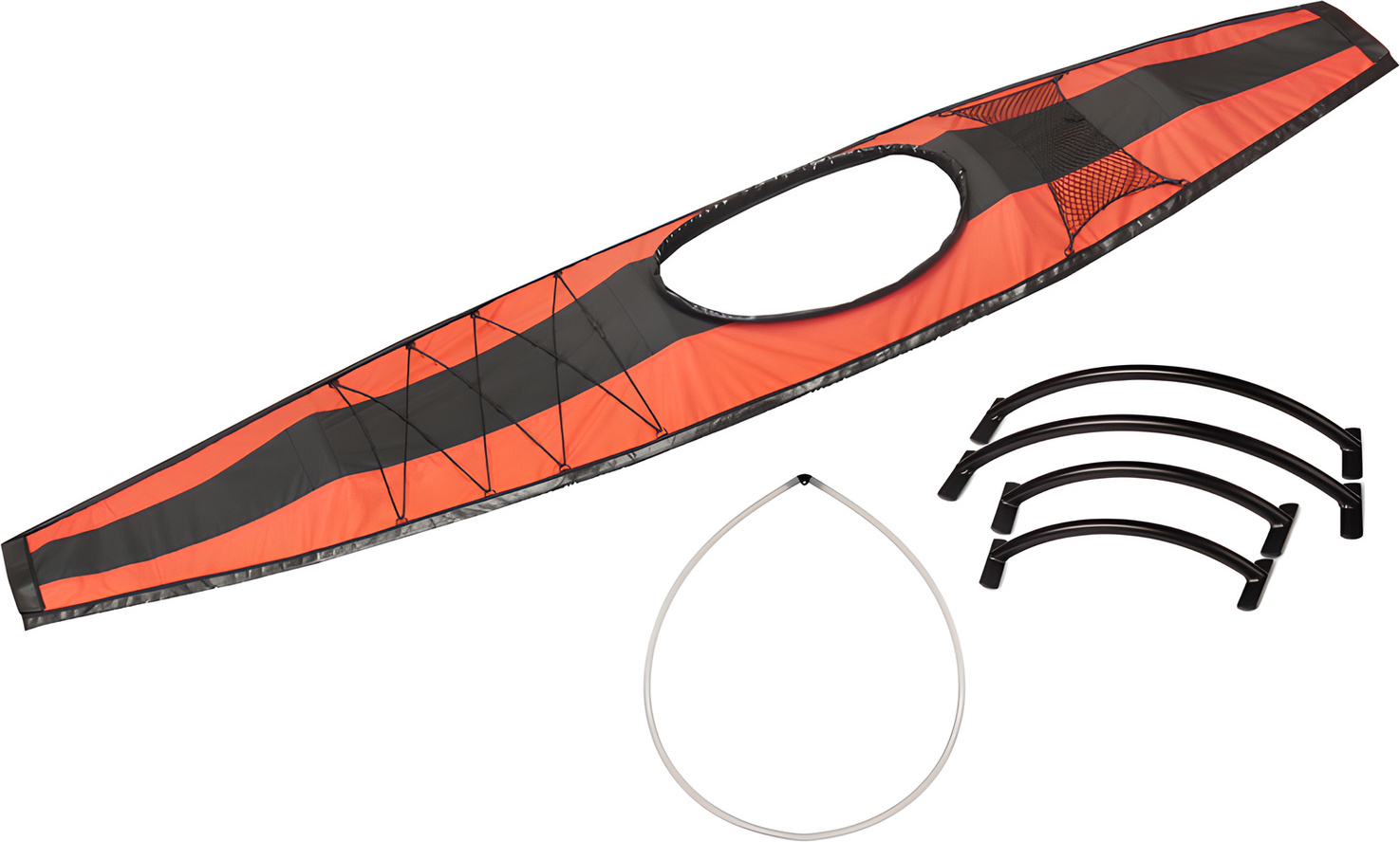 Gumotex Seawave-Set Spritzdecke inkl. Streben, Variante:SET-1 (1 Person)
