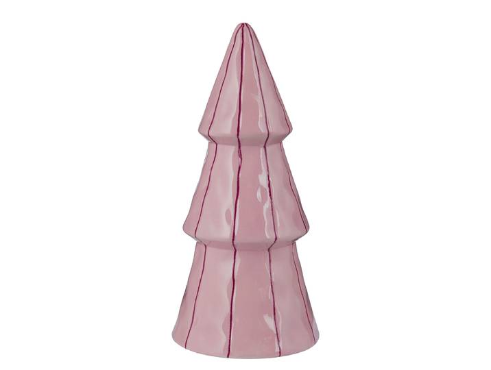 Deko-Tanne 9 x 20 x 9cm Pink/Rosa