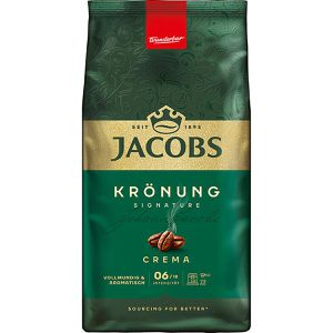 Jacobs Kaffee Krönung Crema, ganze Bohnen, Arabica & Robusta, 1 kg