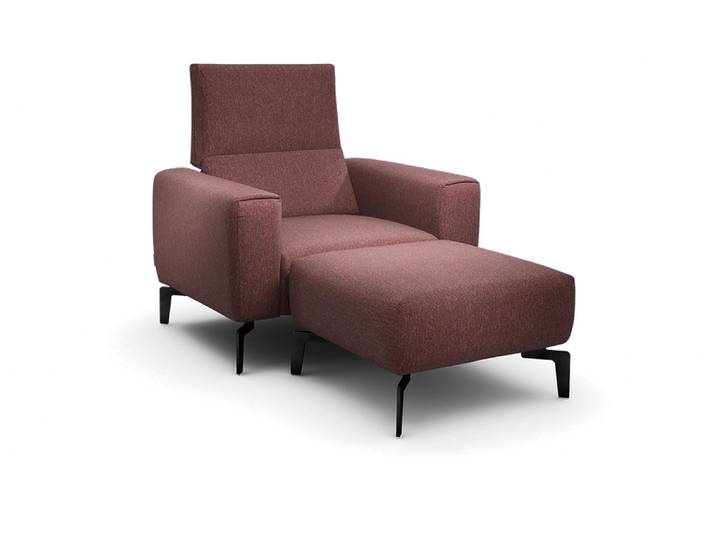 Sessel Cosy1, Sensoo, rot, Textil