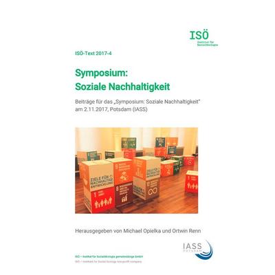 Symposium: Soziale Nachhaltigkeit, Gebundene Ausgabe von Michael Opielka, BoD – Books on Demand, 978-3-7460-3233-7