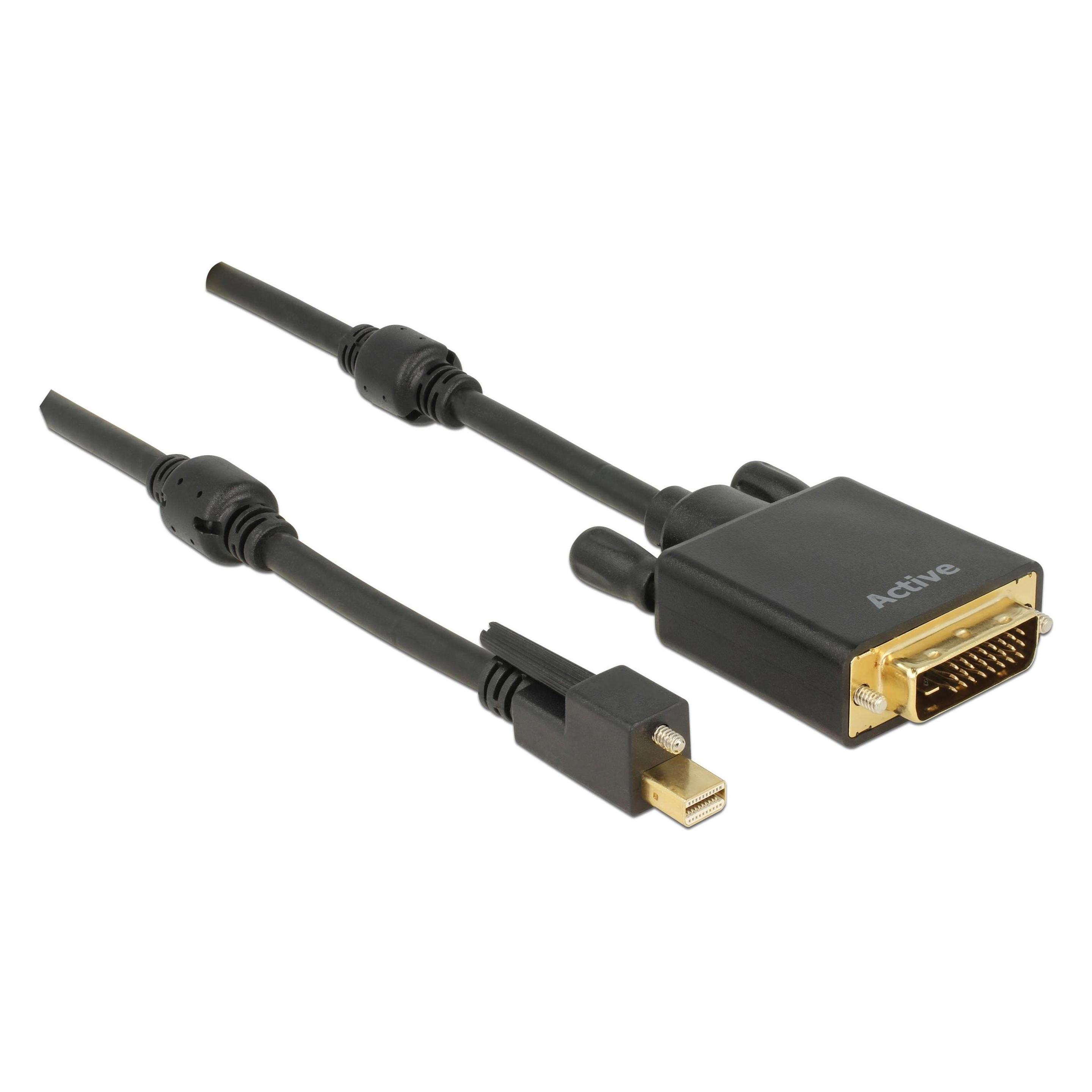 Delock Mini DisplayPort - DVI (1 m) (83725)