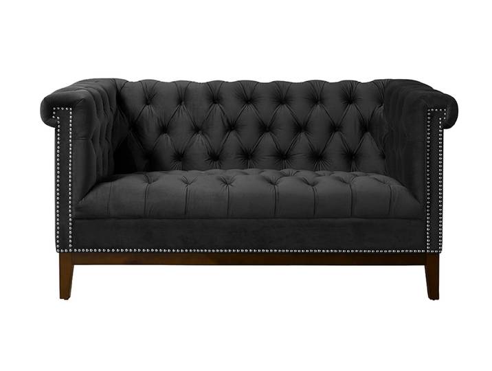 Bergman 2-Sitzer Sofa - Schwarz
