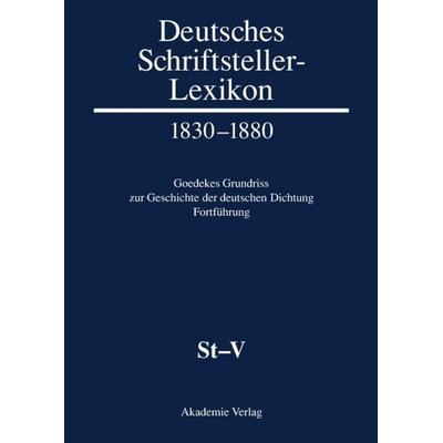 St–V, Gebundene Ausgabe von Herbert Jacob, De Gruyter, 978-3-05-004322-7