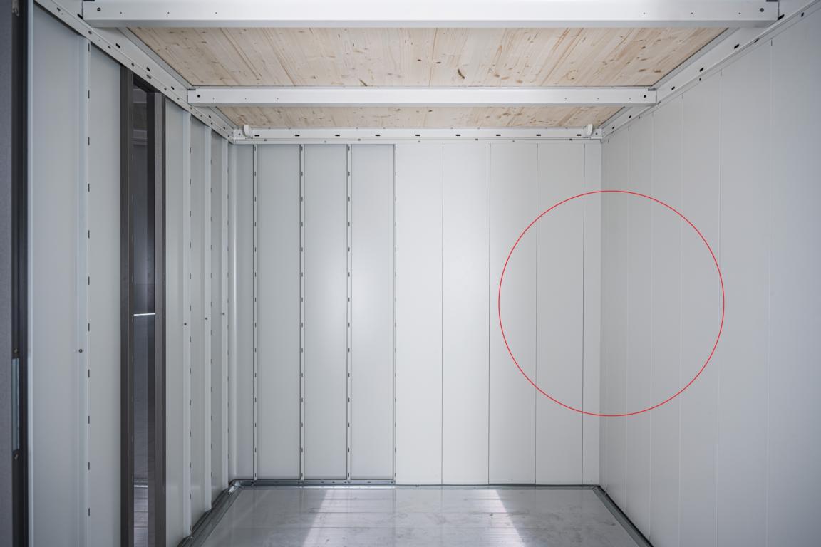 BIOHORTGARTE Gerätehaus Neo Innenverkleid. 2A / 1B Standardtür 16904116
