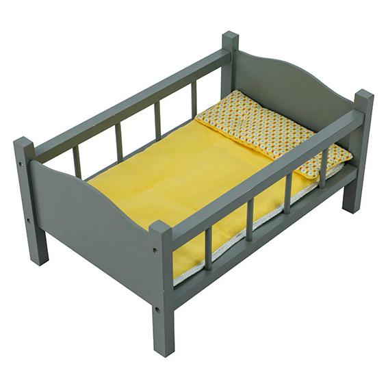 Barrutoys Wooden Doll Bed | For Dolls Up To 40 Cm | Doll Crib (8436531163204)