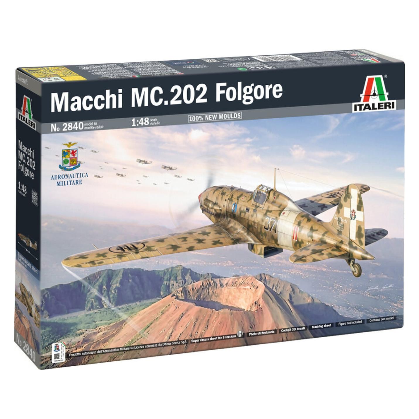 Italeri 1:48 Macchi MC.202 Folgore (510002840)