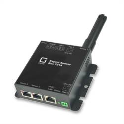 GUDE 721411 Expert LAN-Sensor für Temperatur und I/O-Monitoring, PoE 7214-11