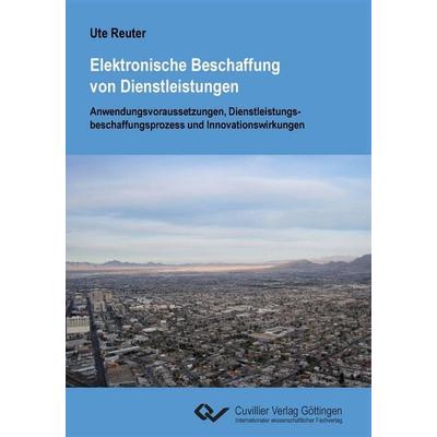Elektronische Beschaffung von Dienstleistungen. Anwendungsvoraussetzungen, Dienstleistungsbeschaffungsprozess und Innovationswirkungen, Taschenbuch