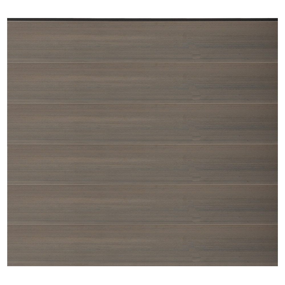 TETZNERJENT ELZE-Serie Zaunset, WPC-Syst. 1790 x 1760 mm, GRAU-coextr. 16971168