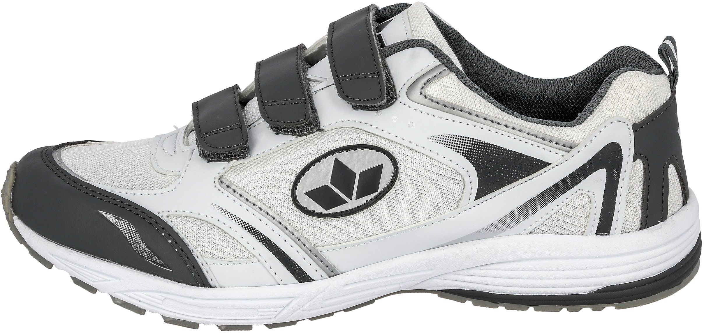 Laufschuh LICO "Joggingschuh Marvin V", Herren, Gr. 49, weiss (weiß), Synthetik, Schuhe Laufschuh weiß 49