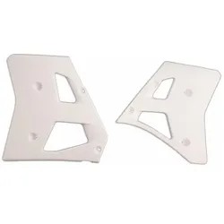 UFO, Motorrad Zubehör, UFO-KÜHLERSCHUTZGITTER FÜR YAMAHA YZ 250 '90-'92, FARBE WEISS