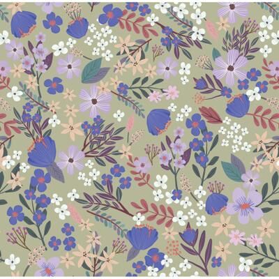 Veer Decor Margarida Floral Peel & Stick Wallpaper