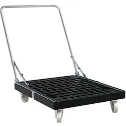eurokraft basic, Transportwagen, Rollplatte, 500 kg Traglast (500 kg)
