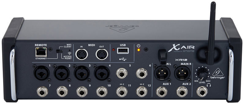 Behringer X AIR XR12 +Syrincs D110SP Set nero