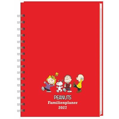 Peanuts Familienplaner-Buch A5 2027