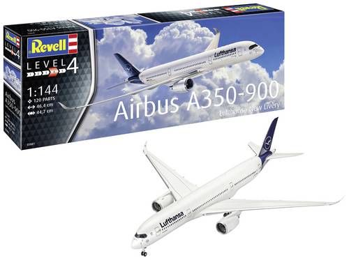 Revell 03881 Airbus A350-900 Lufthansa New Livery Flugmodell Bausatz 1:144