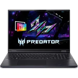 Acer Predator Helios 18 AI (18", 1000 GB, 32 GB, DE, Intel Core Ultra 9 290HX Plus), Notebook, Schwarz