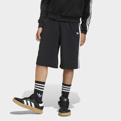 Shorts ADIDAS ORIGINALS "FIREBIRD JORTS", Jungen, Gr. 140, N-Gr, schwarz (schwarz, weiß,), Obermaterial: 100% Polyester, Hosen Shorts