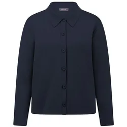 Strickjacke BASLER blau, 42