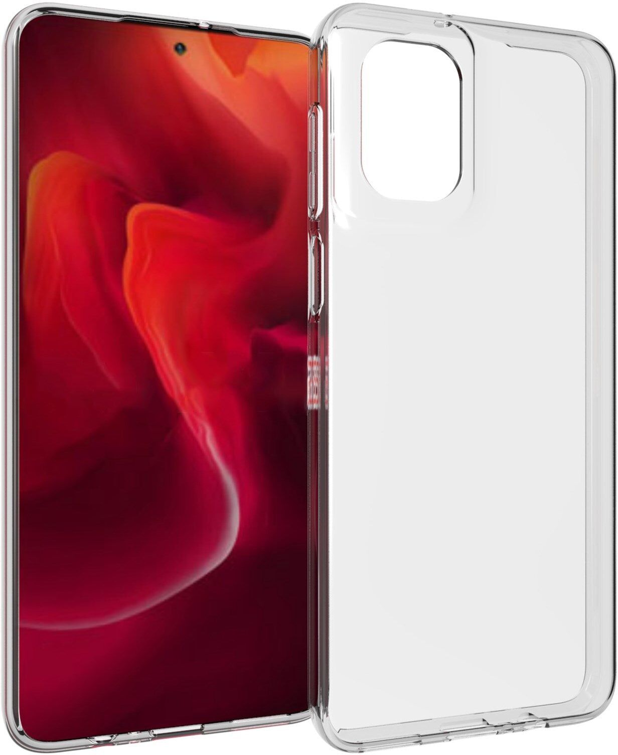 EIDERWOOD Motorola Moto G55 5G - Klar Blød Plast Beskyttende Cover